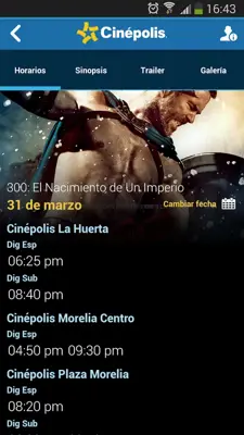 Cinépolis android App screenshot 9