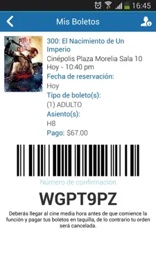 Cinépolis android App screenshot 6