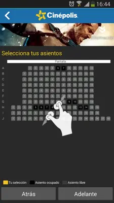 Cinépolis android App screenshot 8